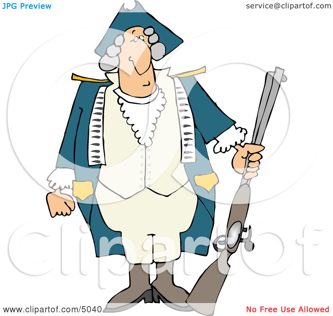 clipart of revolutionary war soldiers - photo #50