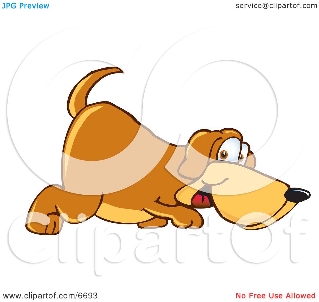 dog sniffing clipart - photo #7