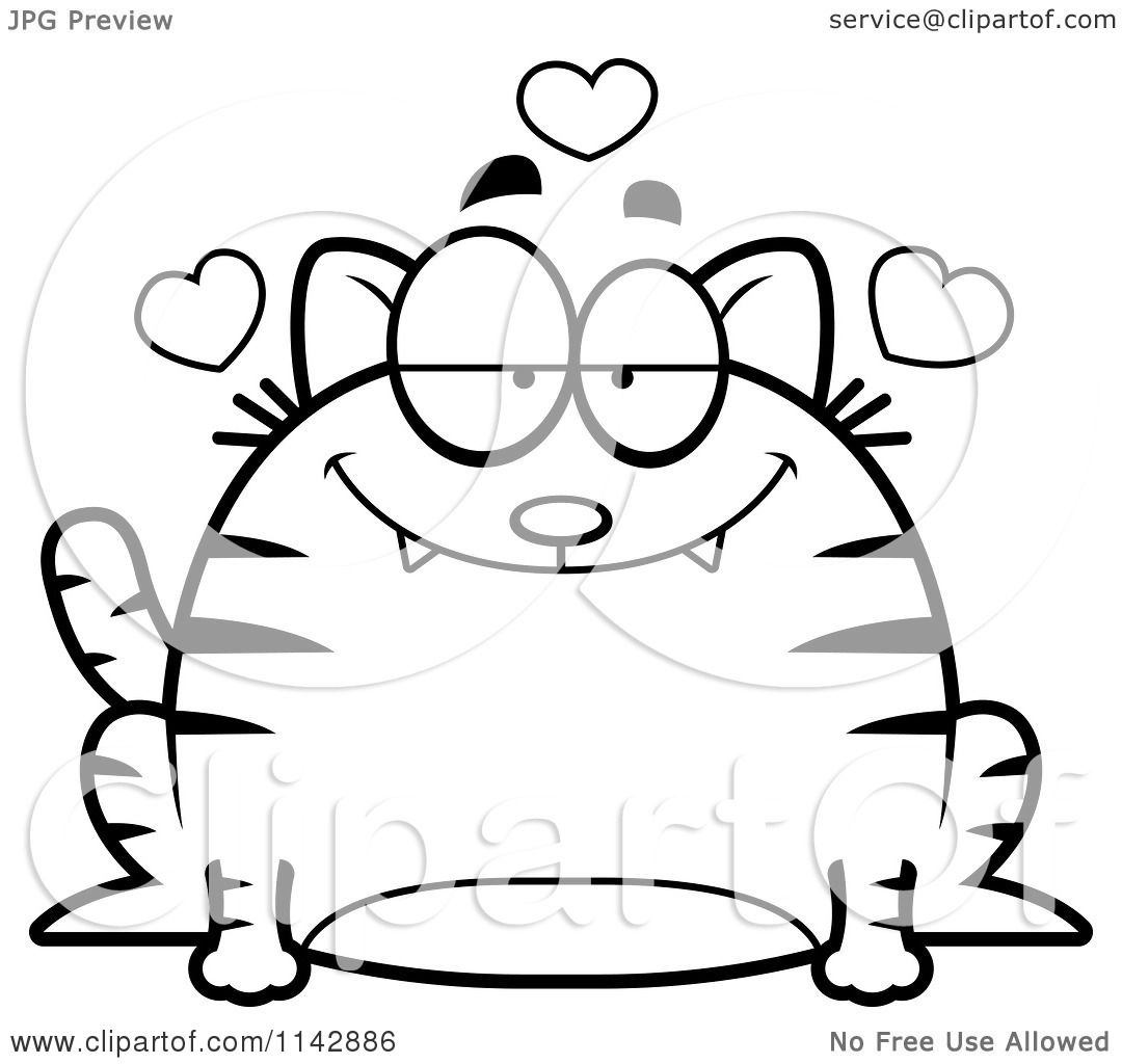 tabby cat coloring pages - photo #35