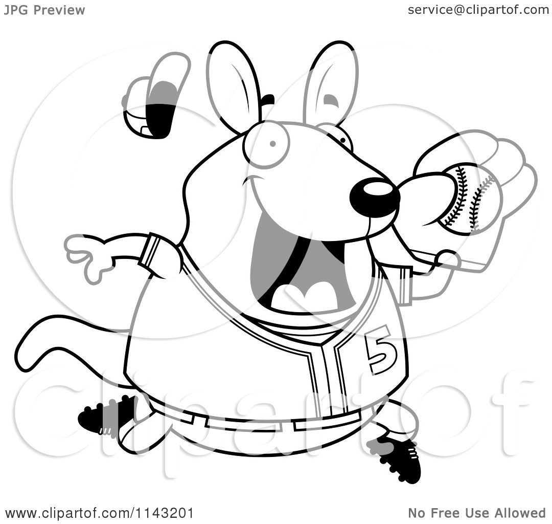 wallaby coloring pages - photo #19