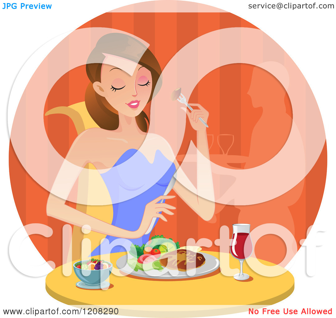 clipart eating in restaurant - photo #41