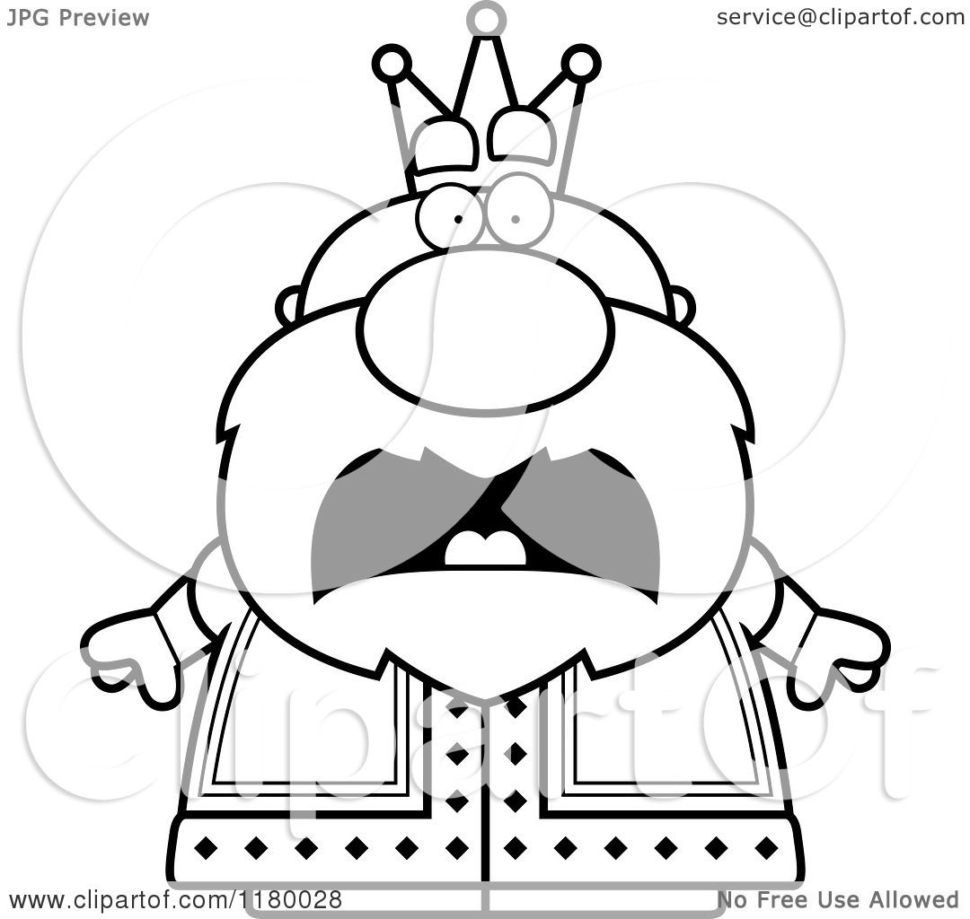 king clipart black and white - photo #42