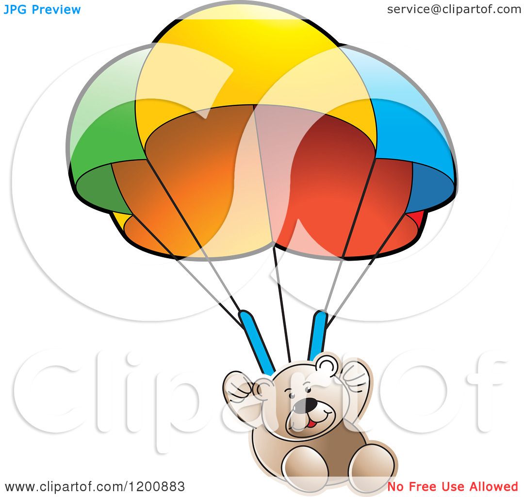 cartoon clipart parachute - photo #50