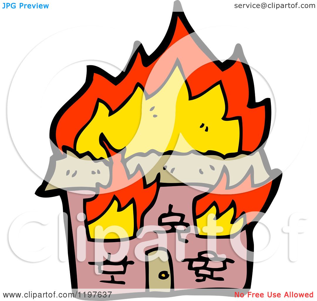 clipart burning house - photo #38