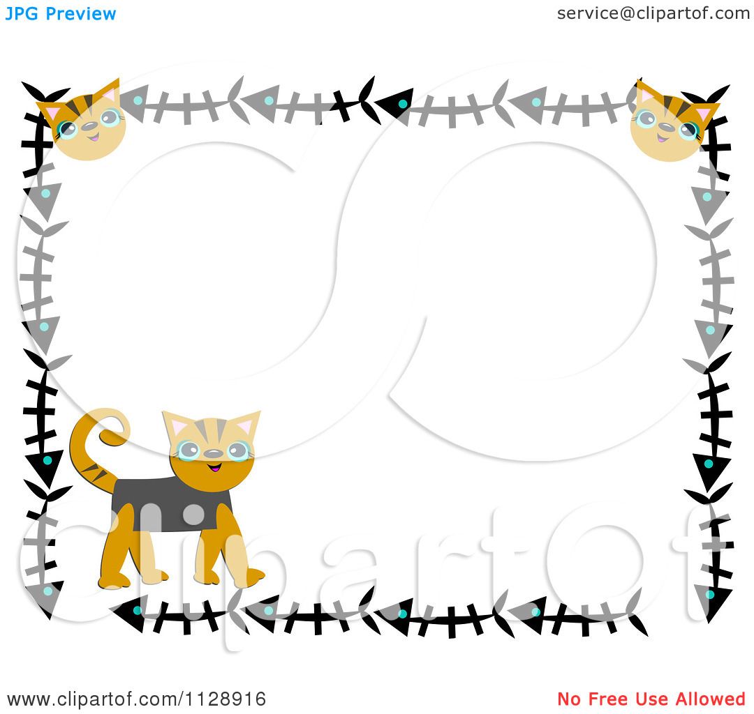 free cat borders clip art - photo #47