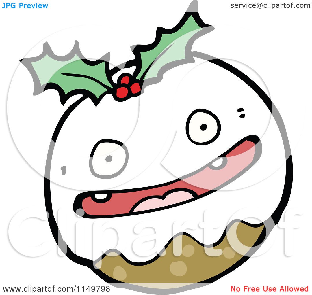free clipart christmas pudding - photo #50