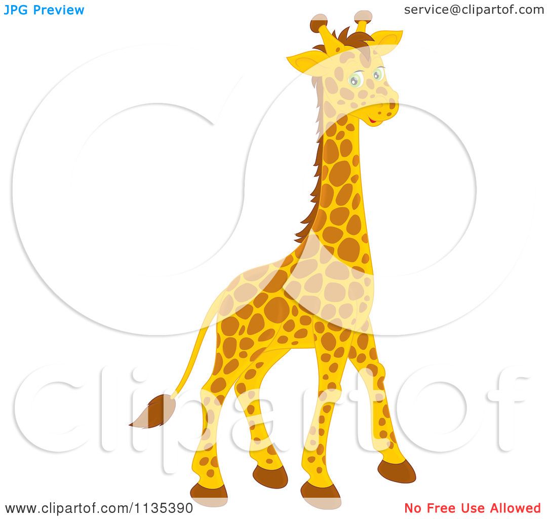 Funny Giraffe Cartoon