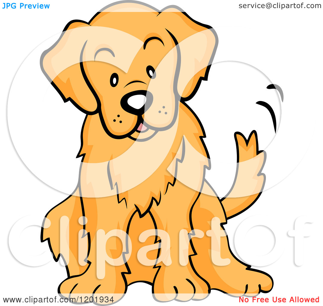 animated clipart dog wagging tail - photo #50
