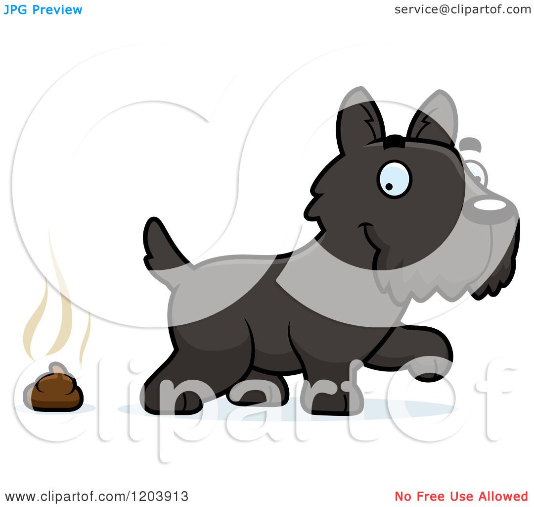 clipart dog pooping - photo #45