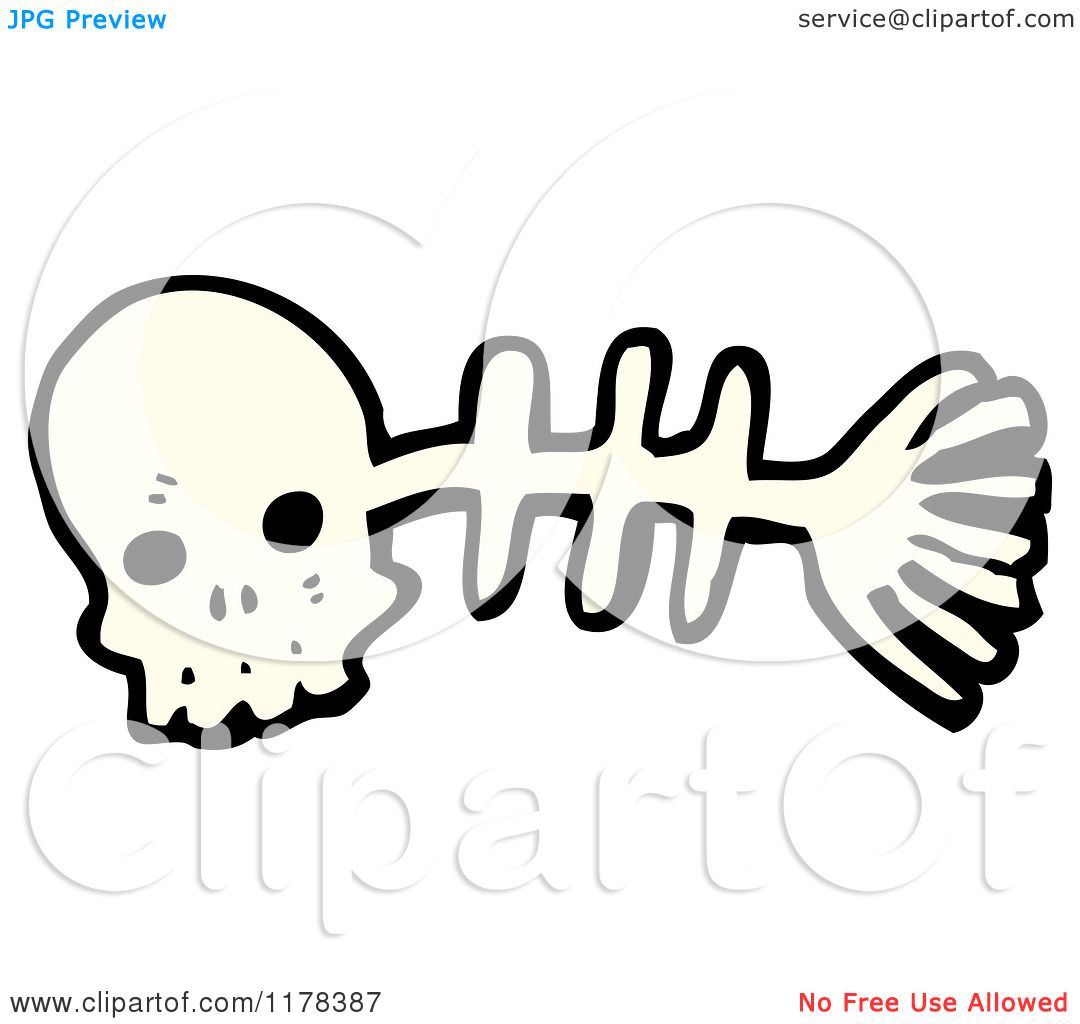 clip art fish skeleton - photo #30
