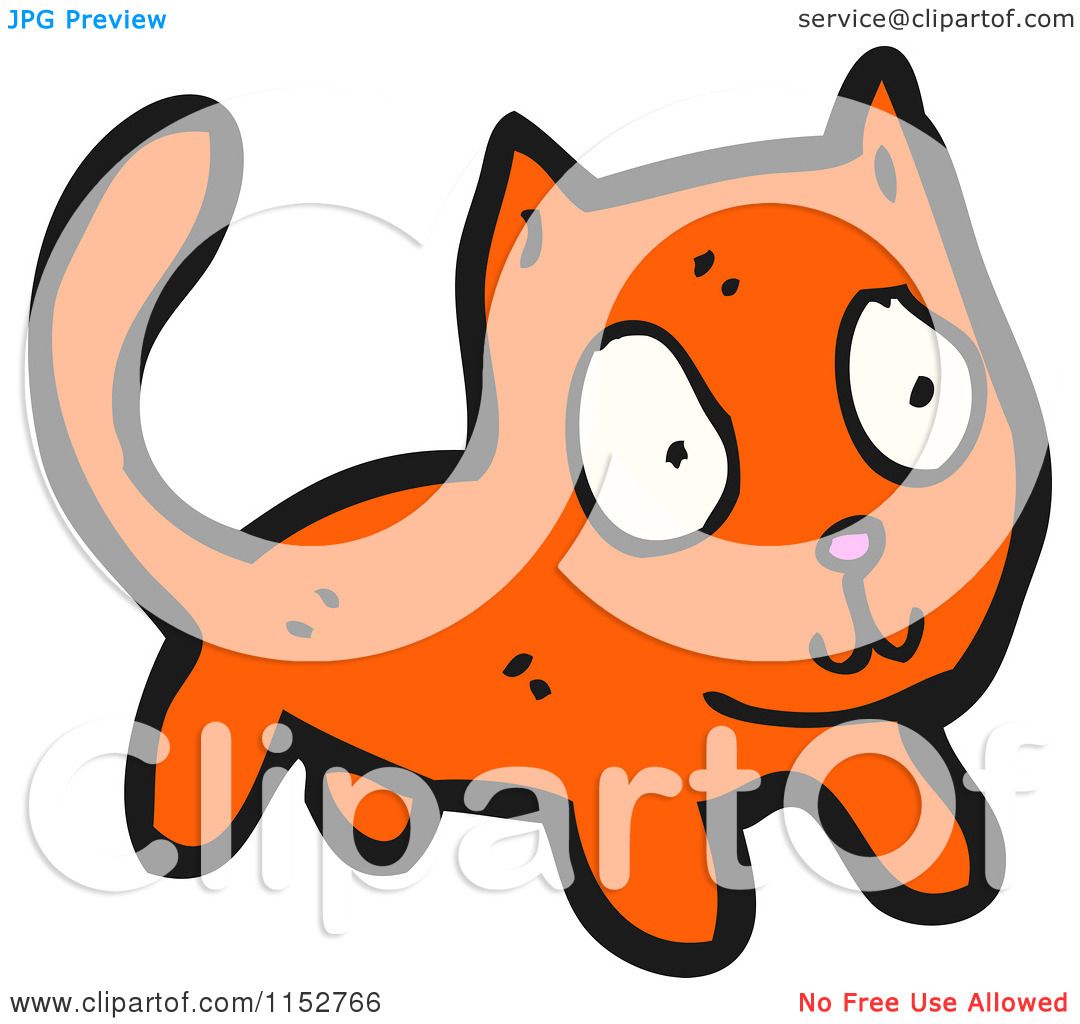 ginger cat clipart - photo #19