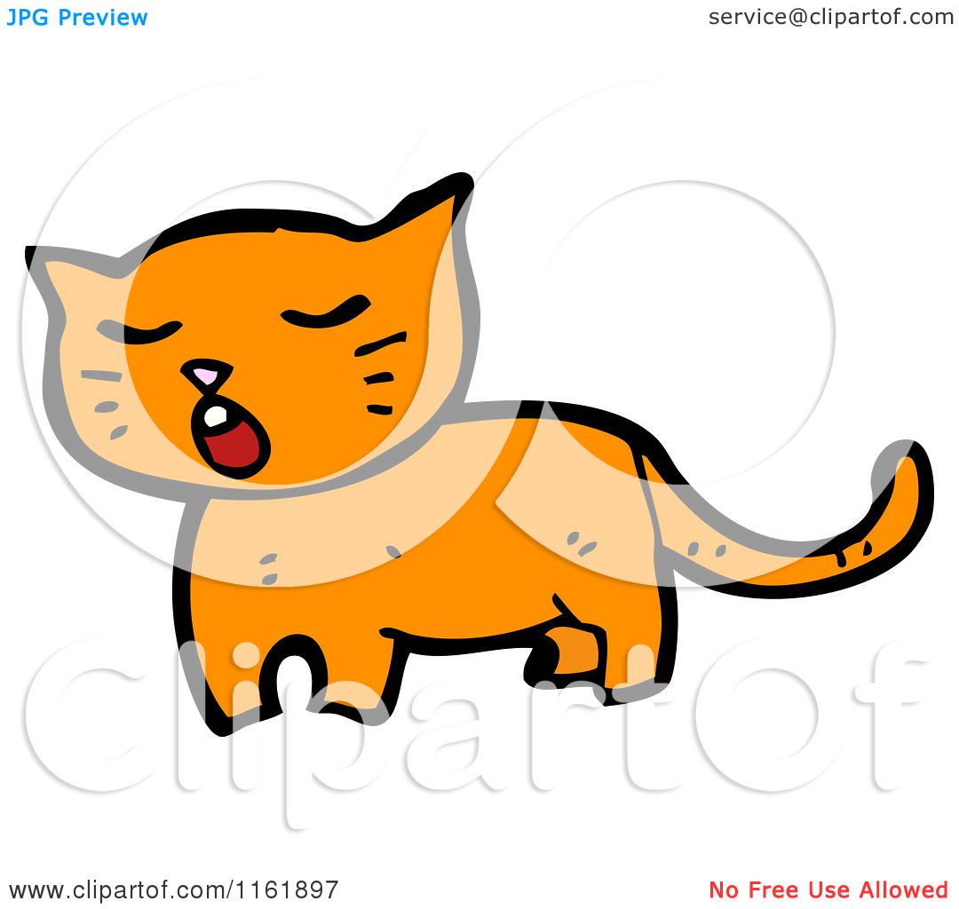ginger cat clipart - photo #42