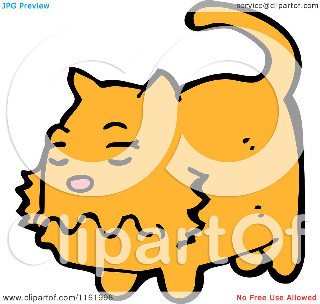 ginger cat clipart - photo #9