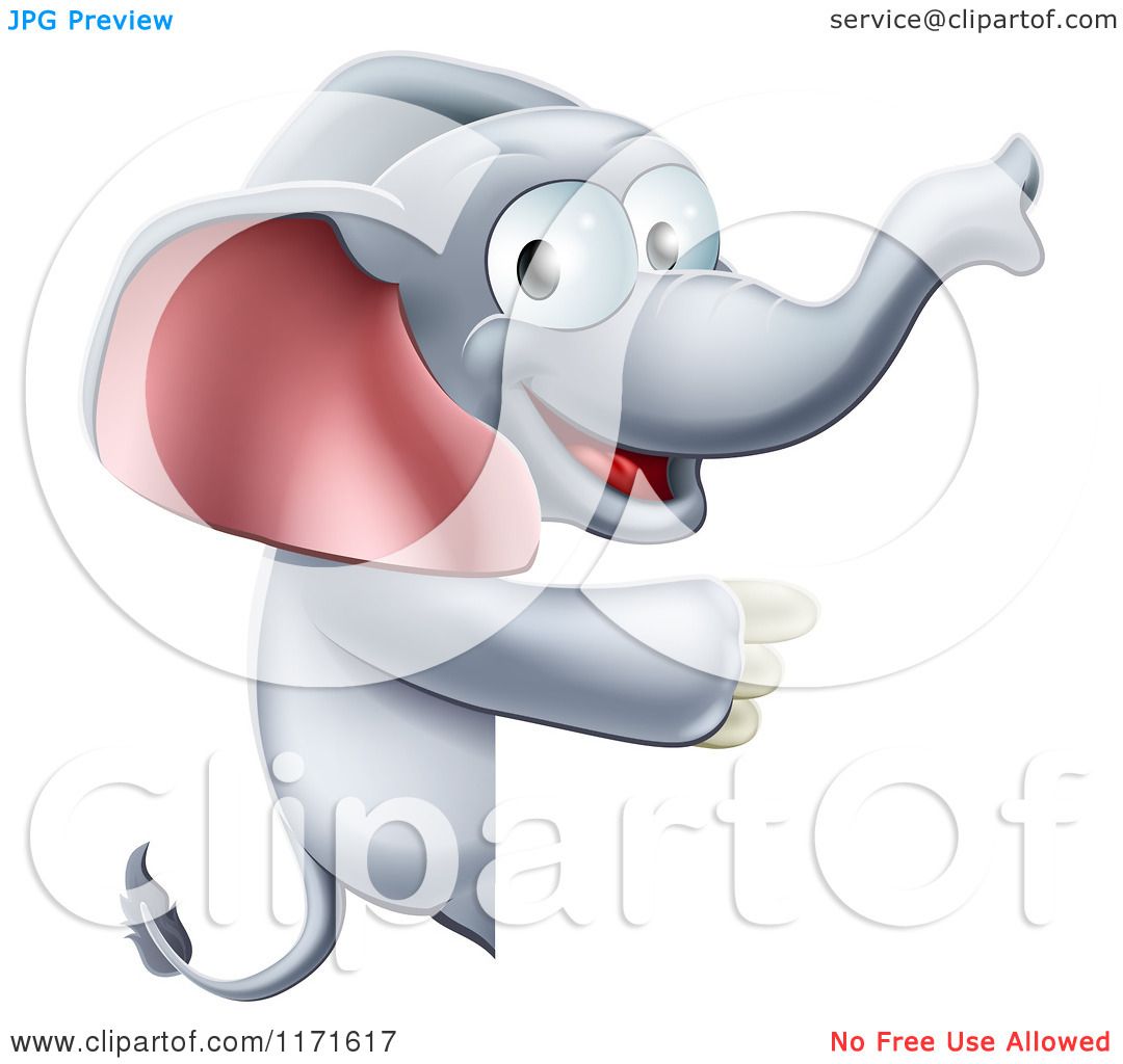 happy elephant clipart - photo #28