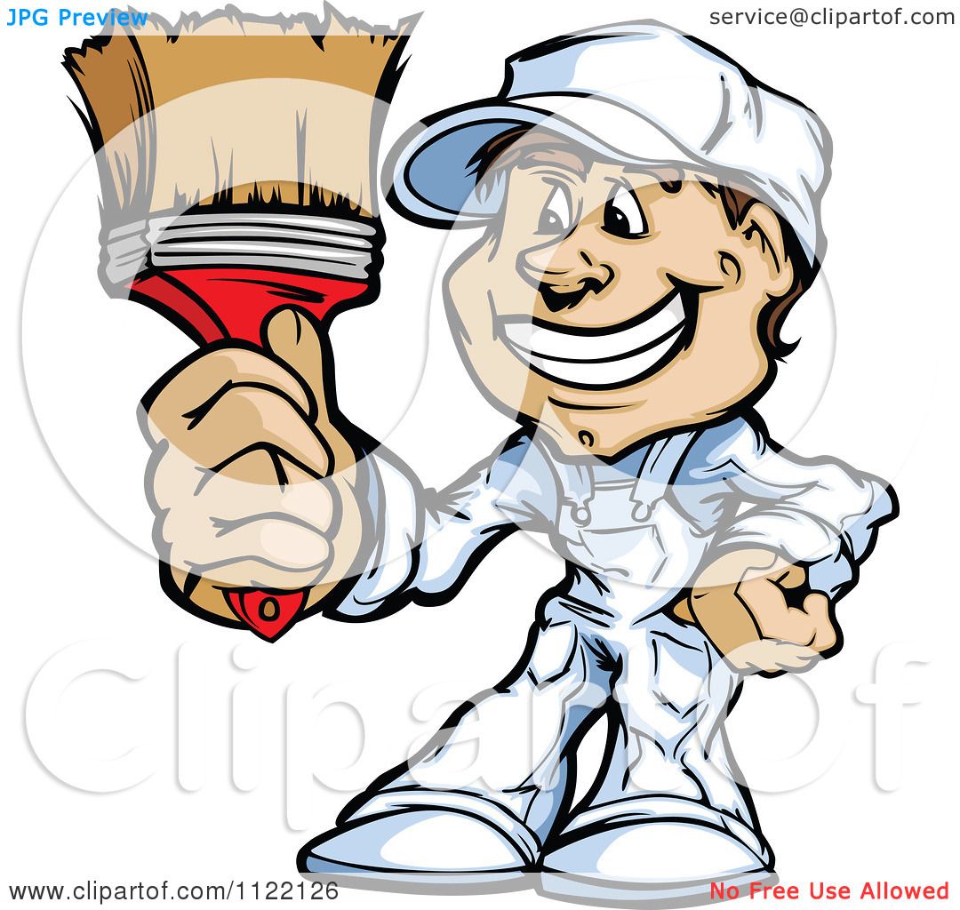 free clipart house painters - photo #37