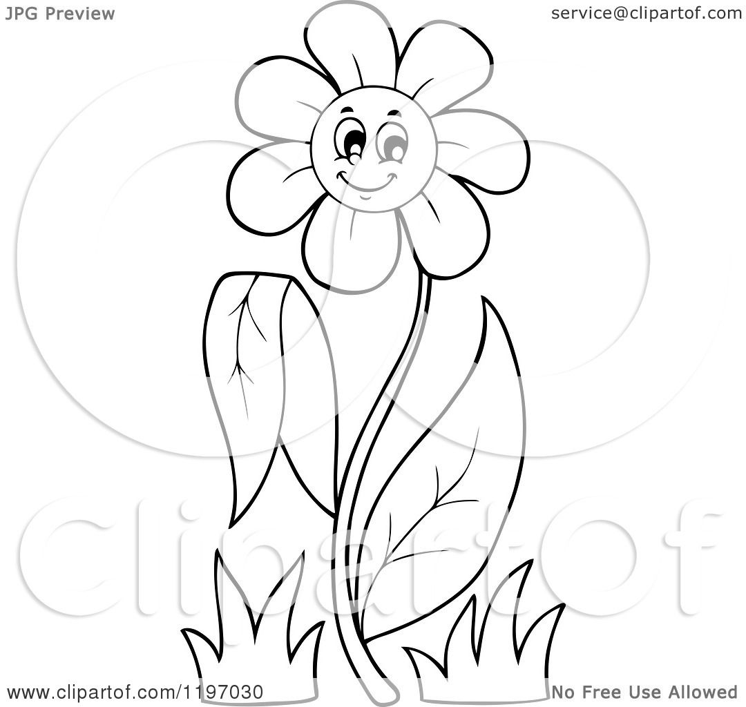 daisy coloring pages no stem - photo #36