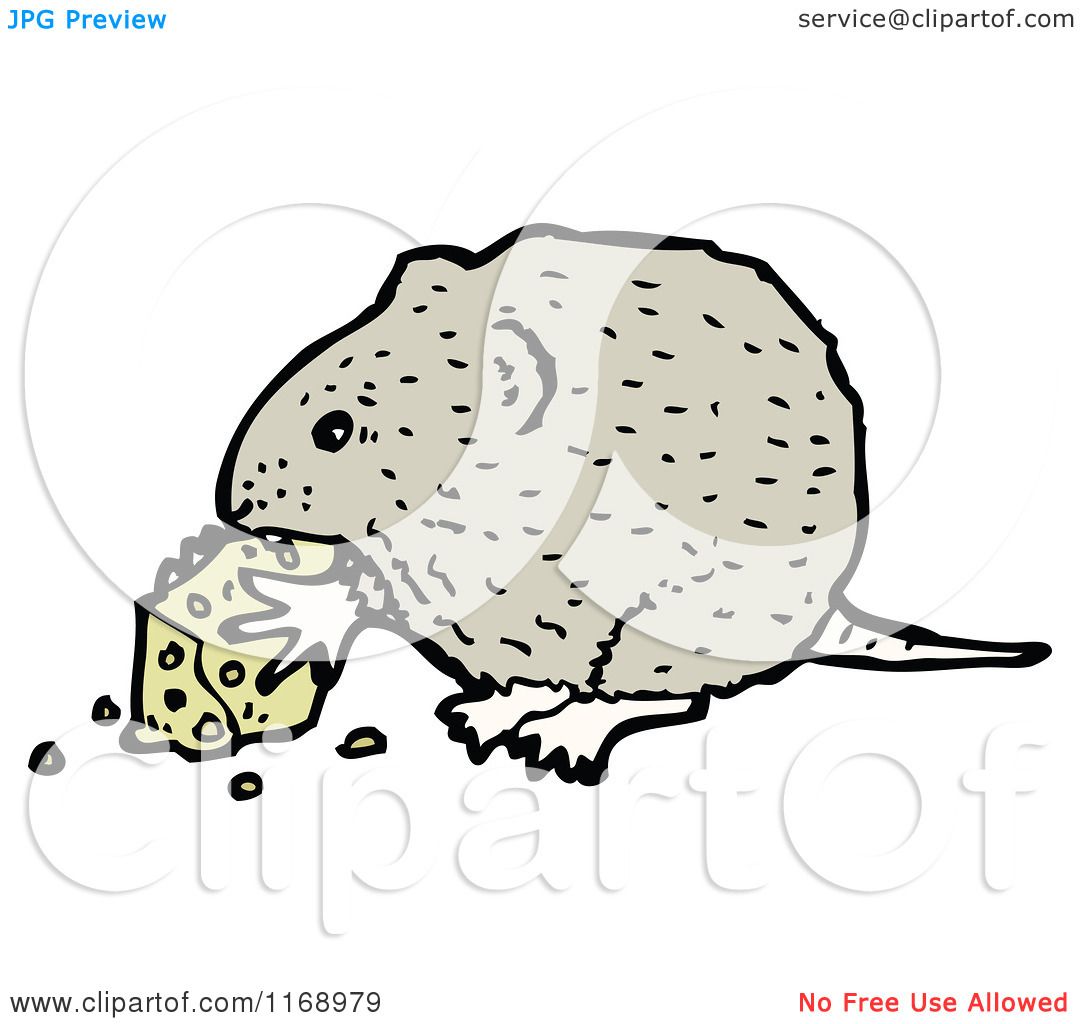 clipart mouse eating cheese - photo #33