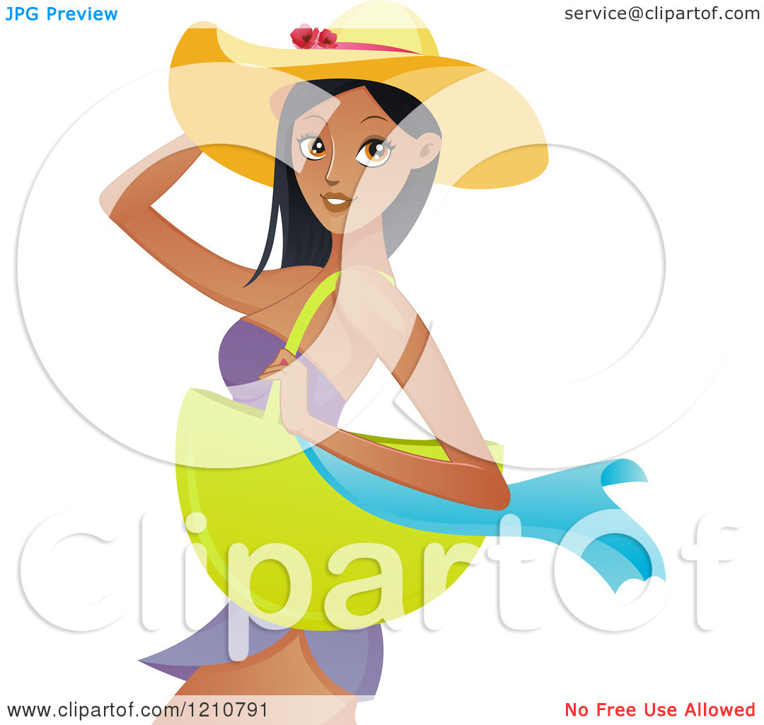 free clipart woman on the beach - photo #17