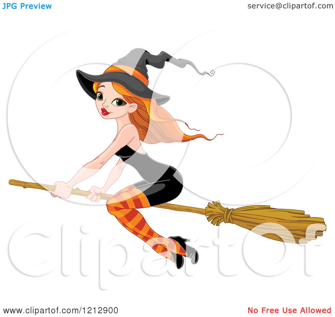 clipart halloween witch broom - photo #23