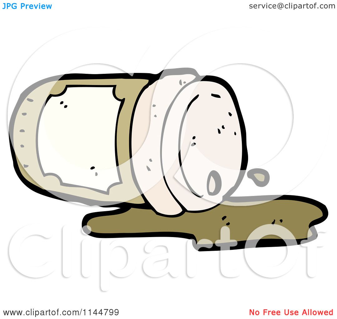 coffee spill clipart - photo #17