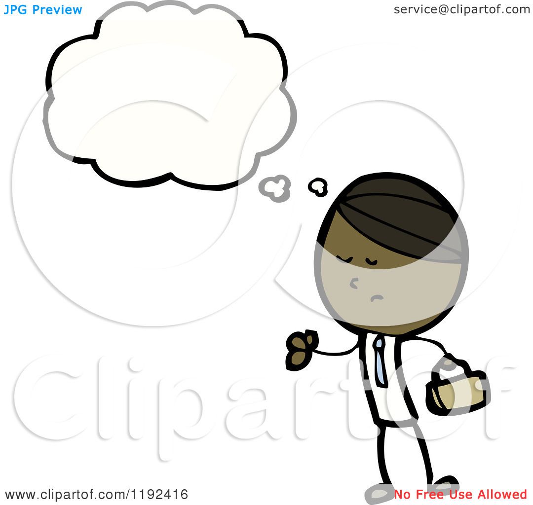 clipart of businessman thinking - photo #42