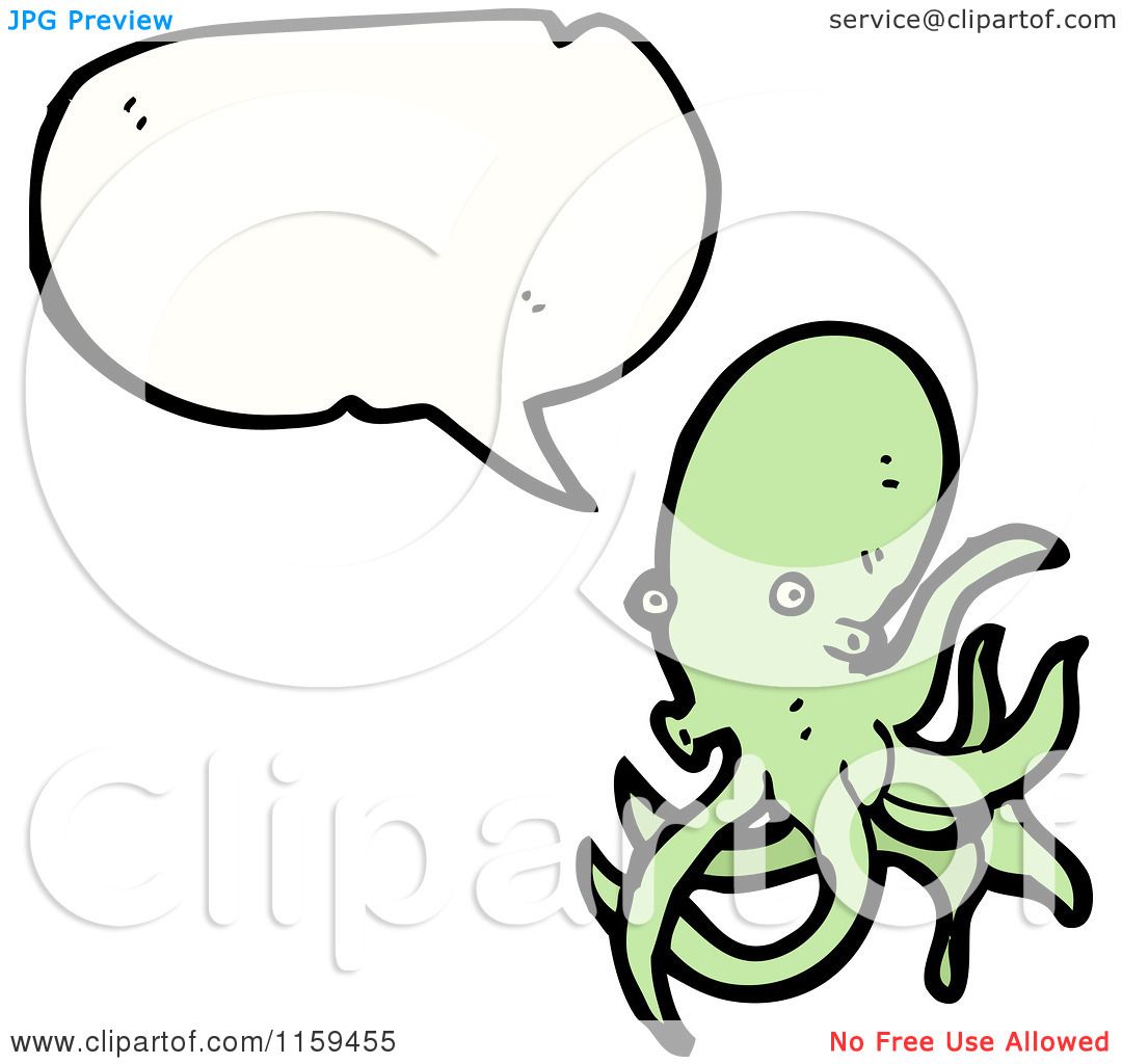 green octopus clipart - photo #42