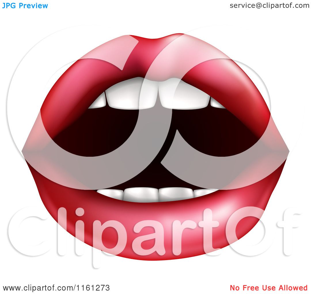 clipart of teeth and lips - photo #39