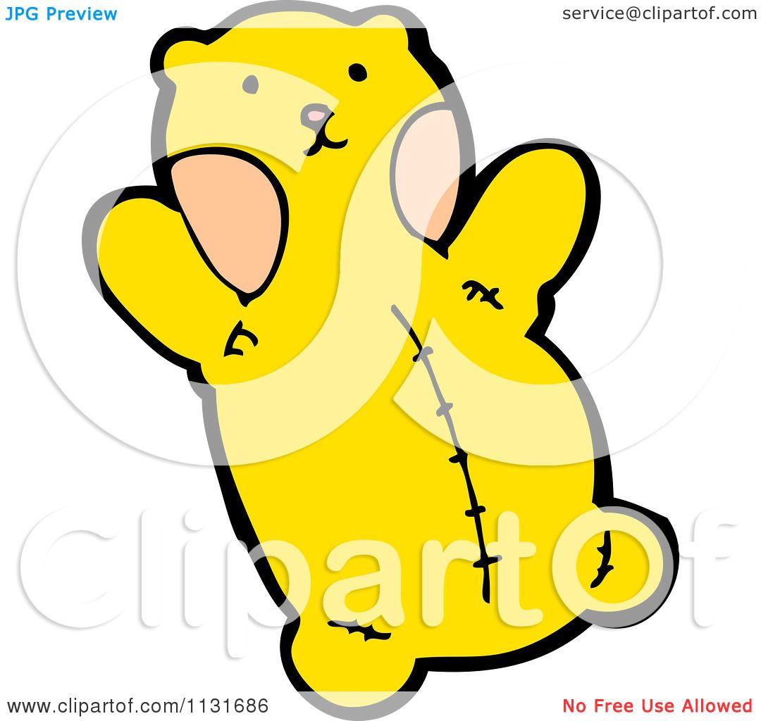 yellow teddy bear clip art - photo #13