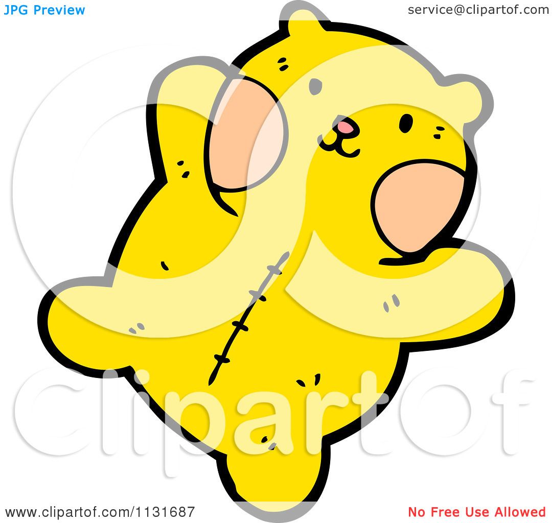 yellow teddy bear clip art - photo #15