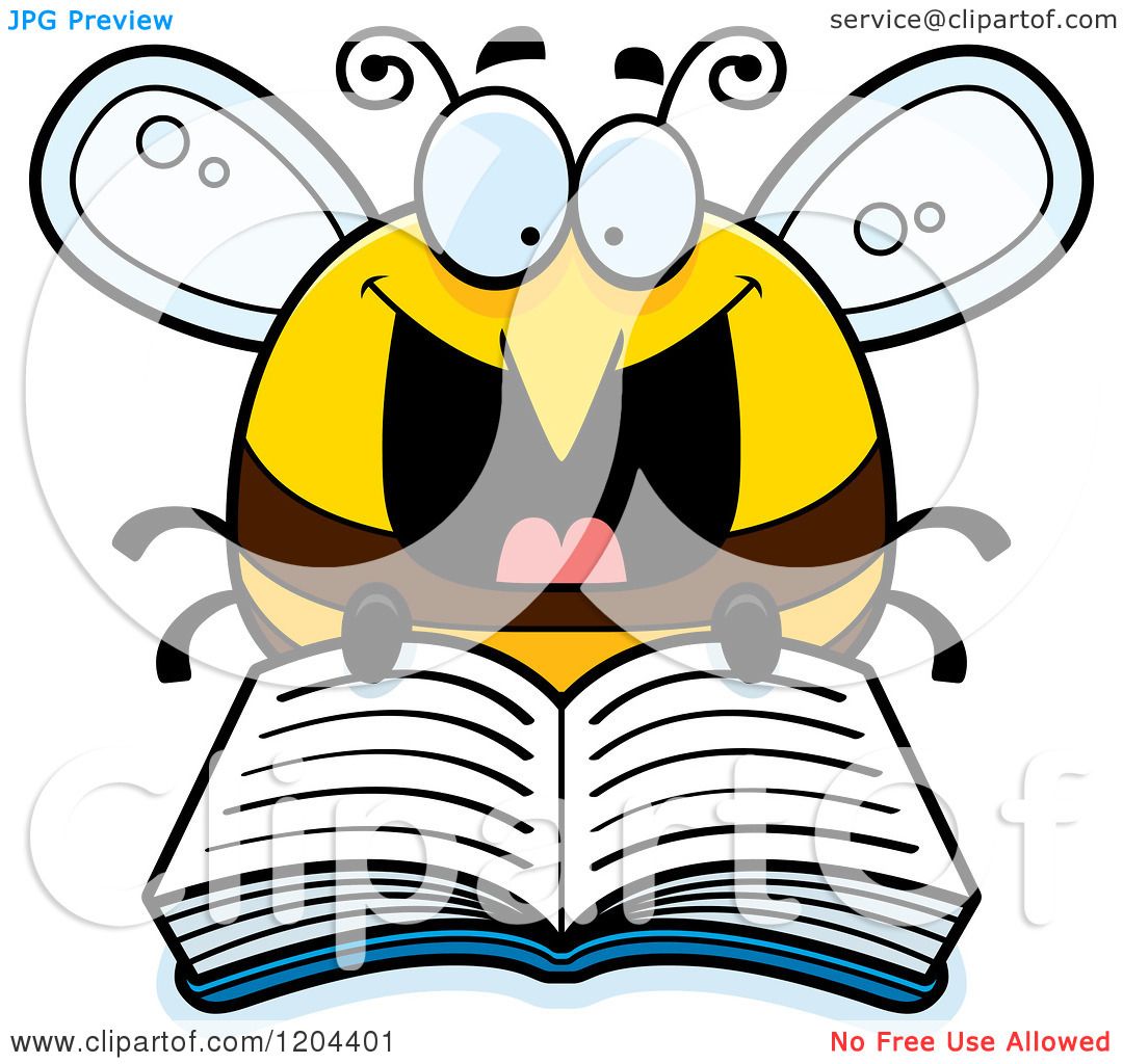 bee book clipart - photo #28