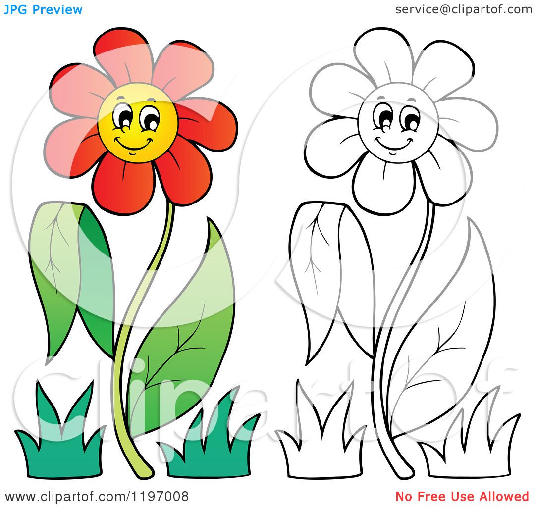 daisy coloring pages no stem - photo #41
