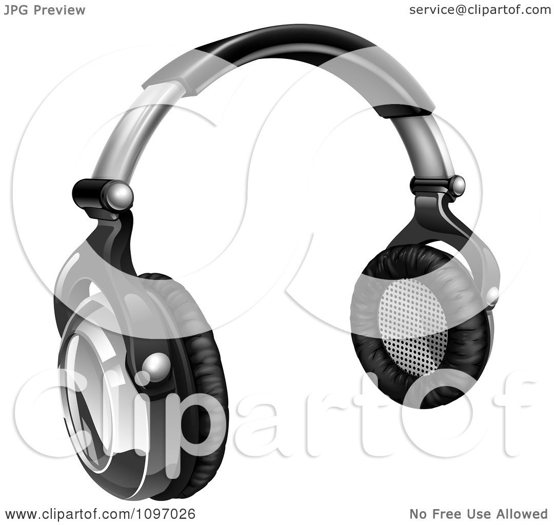 headphones clipart vector free - photo #35
