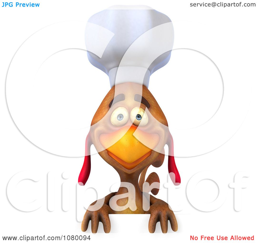 chicken chef clipart - photo #28