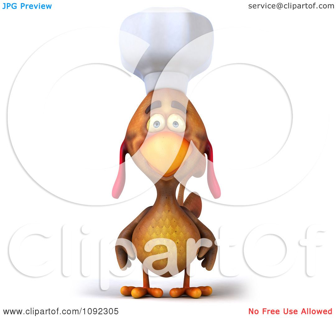 chicken chef clipart - photo #37