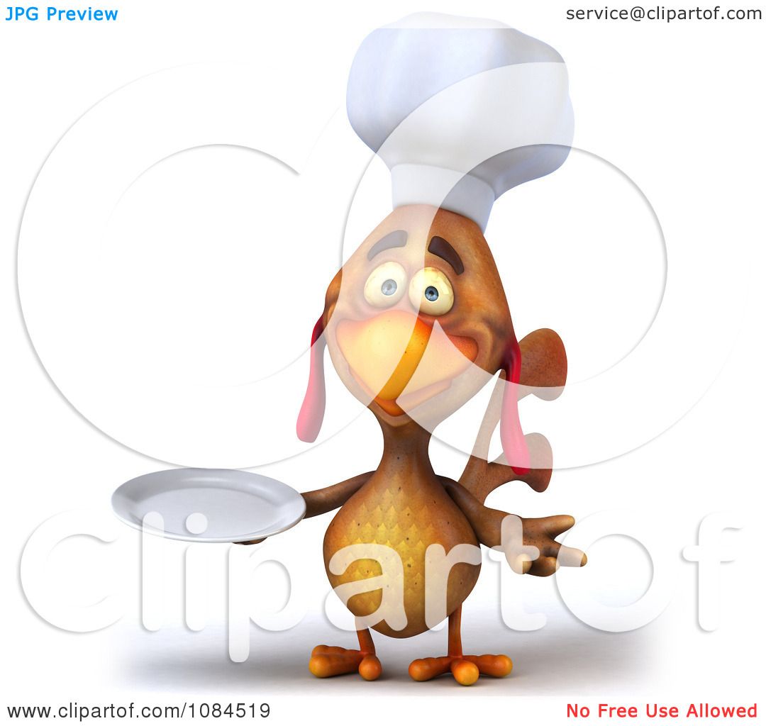 chicken chef clipart - photo #29
