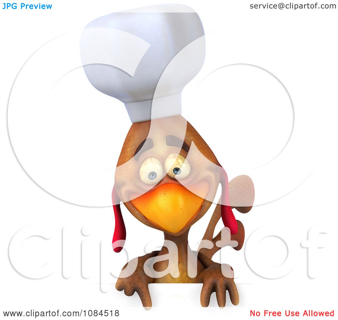 chicken chef clipart - photo #34