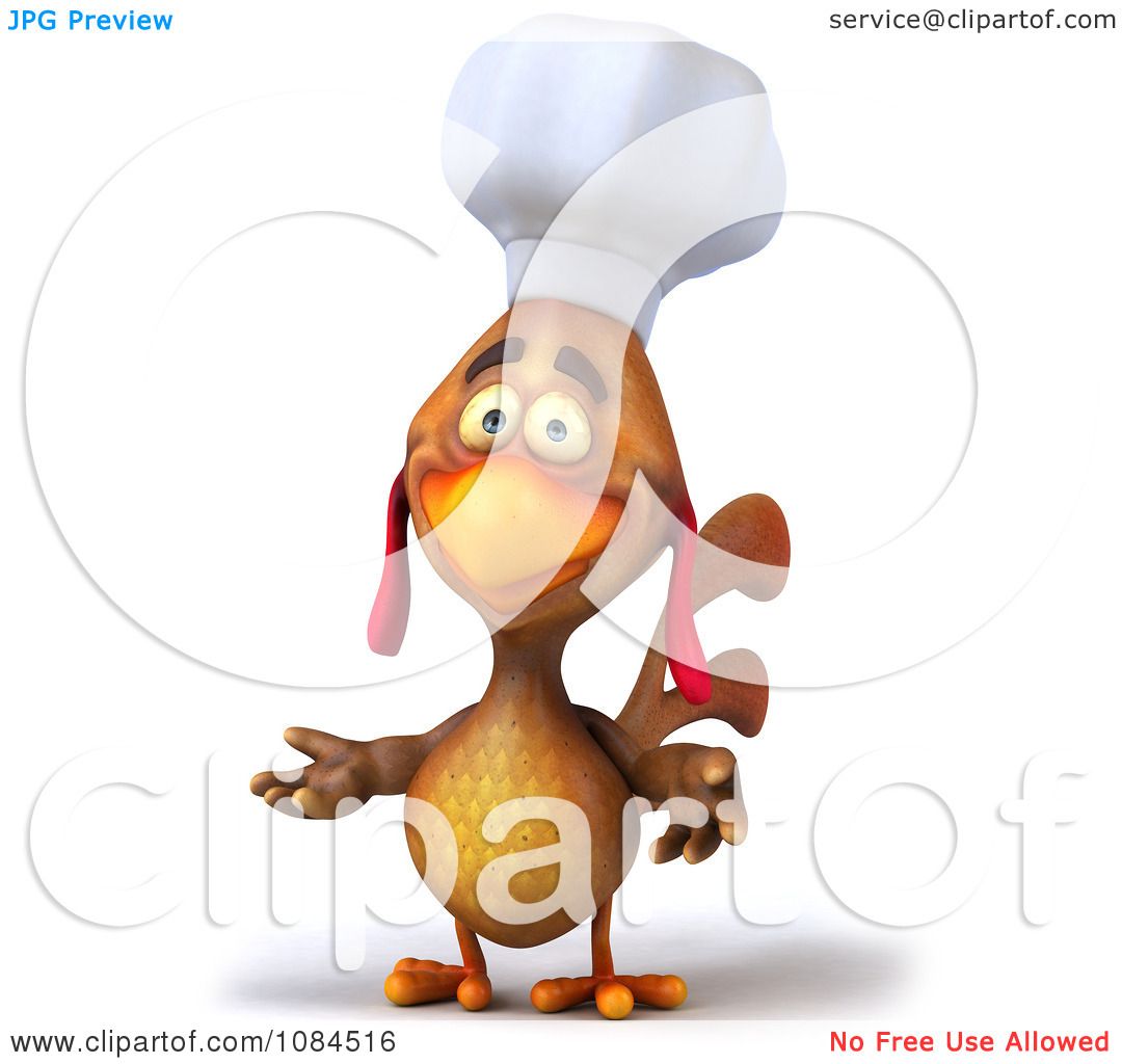 chicken chef clipart - photo #26