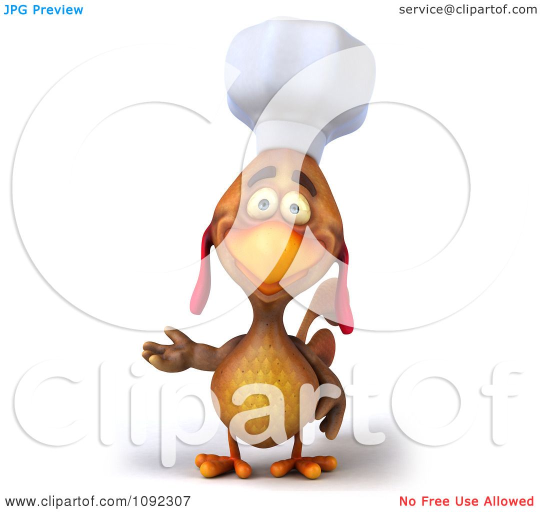 chicken chef clipart - photo #35