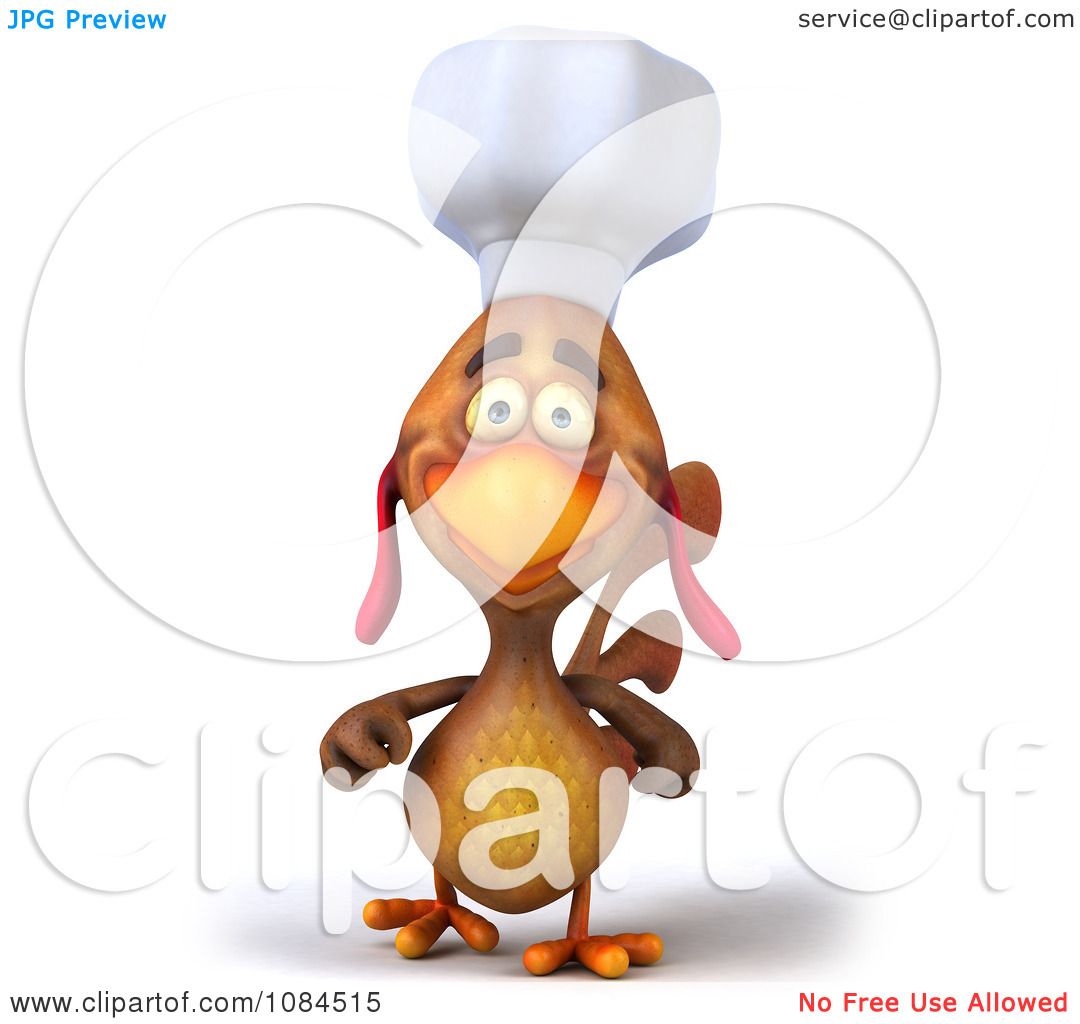 chicken chef clipart - photo #36