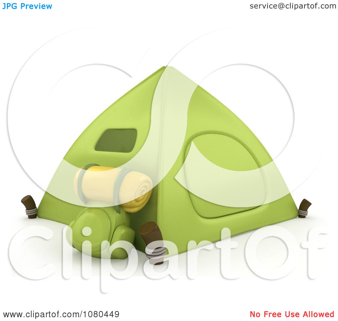 green tent clip art - photo #35