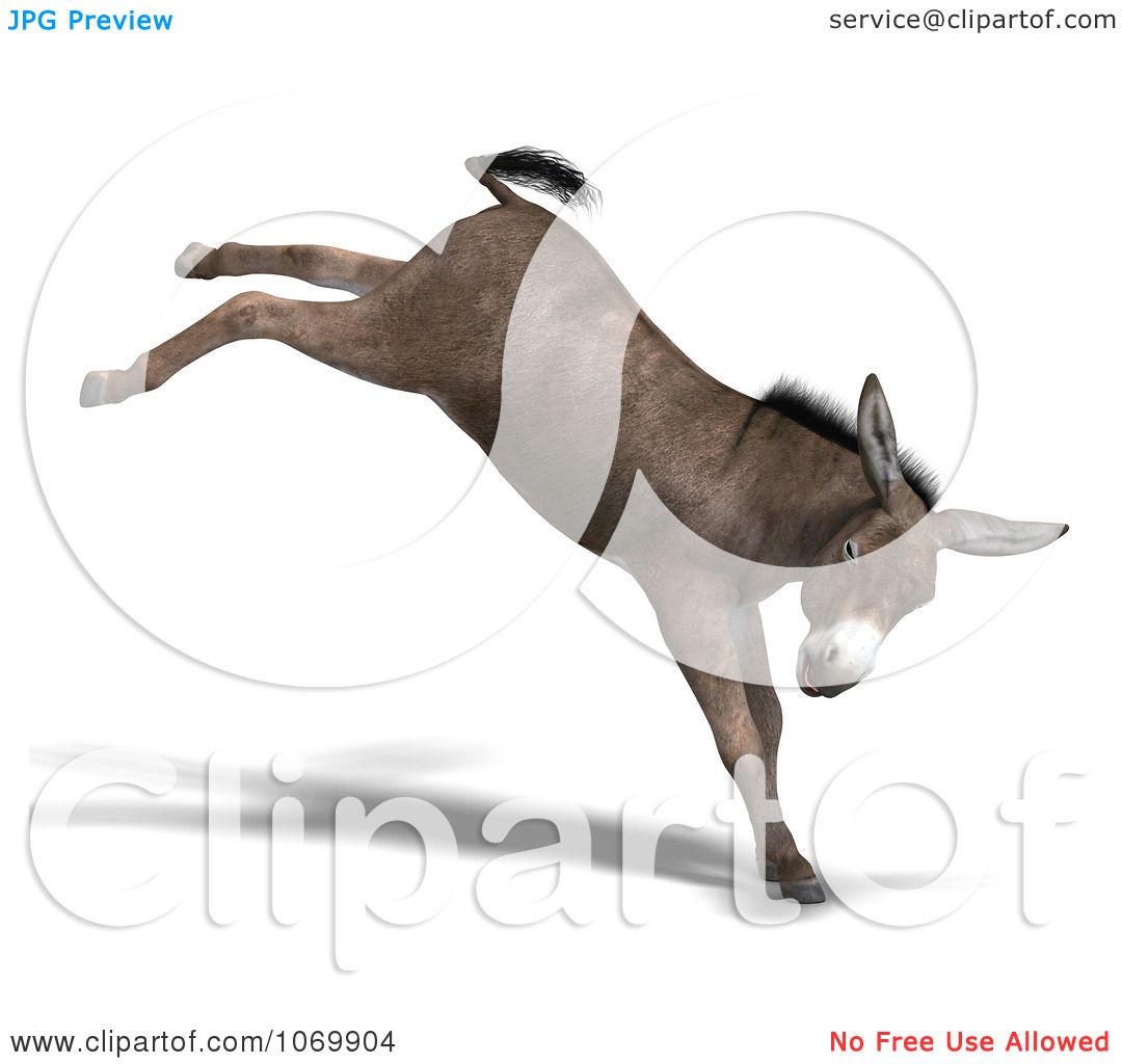 free clipart donkey kicking - photo #38