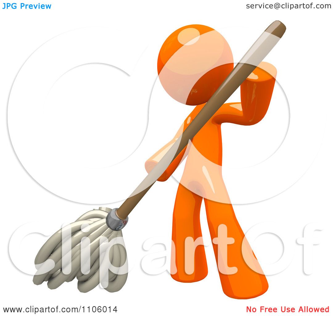 clipart man mopping floor - photo #33