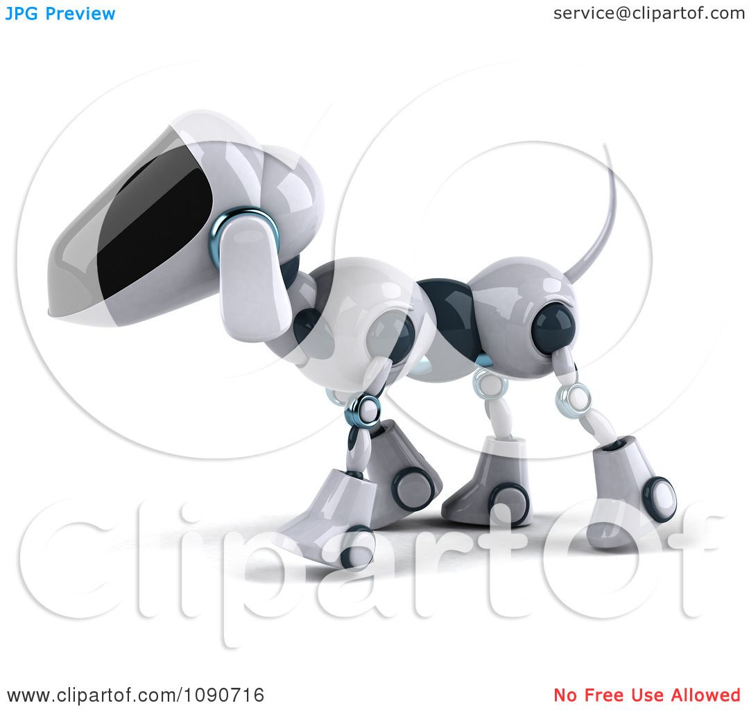 robot dog clipart - photo #37