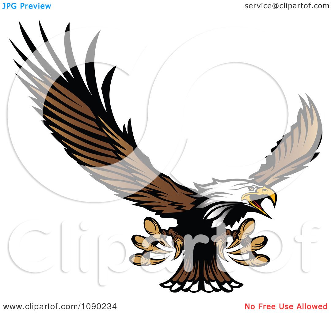 flying eagle free clipart - photo #31