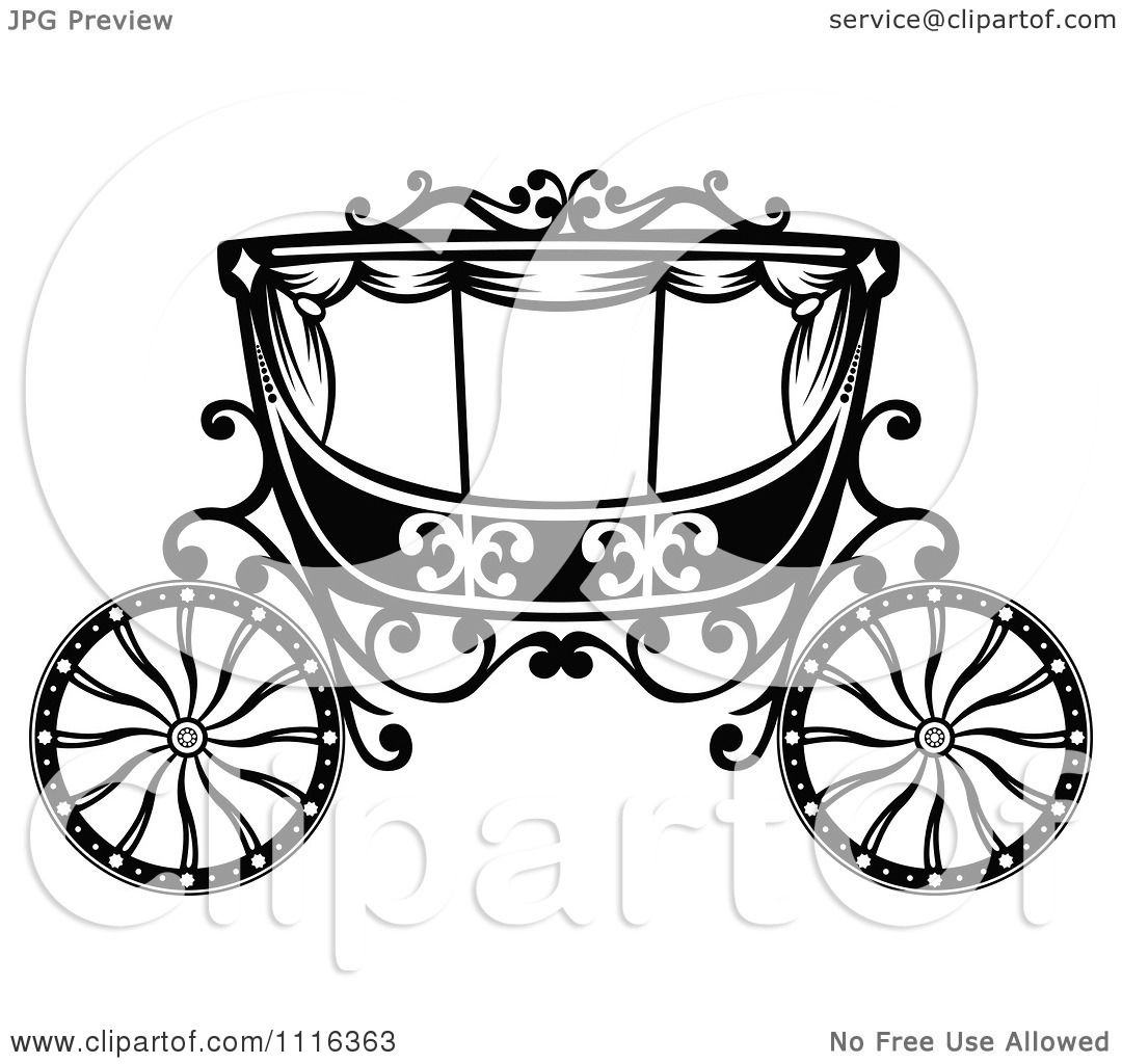 fairy tale carriage coloring pages - photo #28