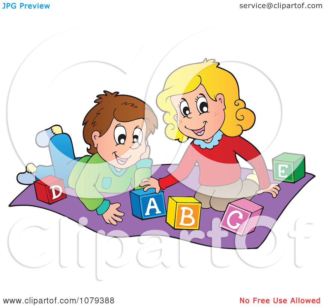 boy and girl playing clipart - photo #15