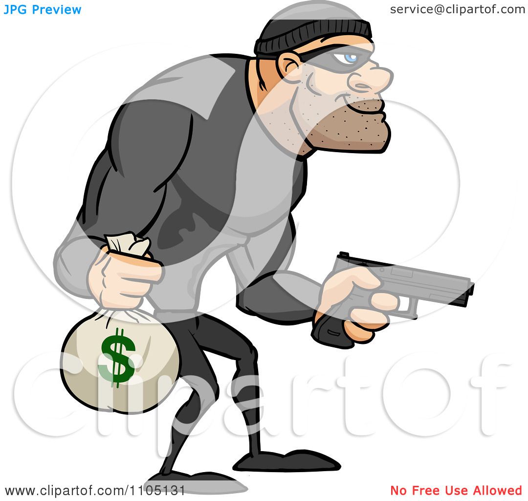 free clipart bank robber - photo #39