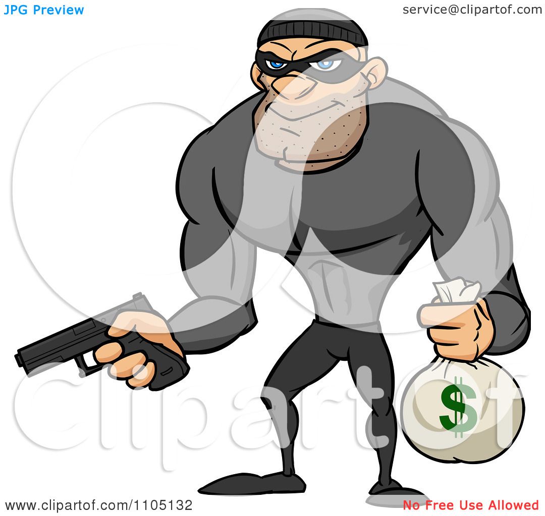bank robber clipart free - photo #41
