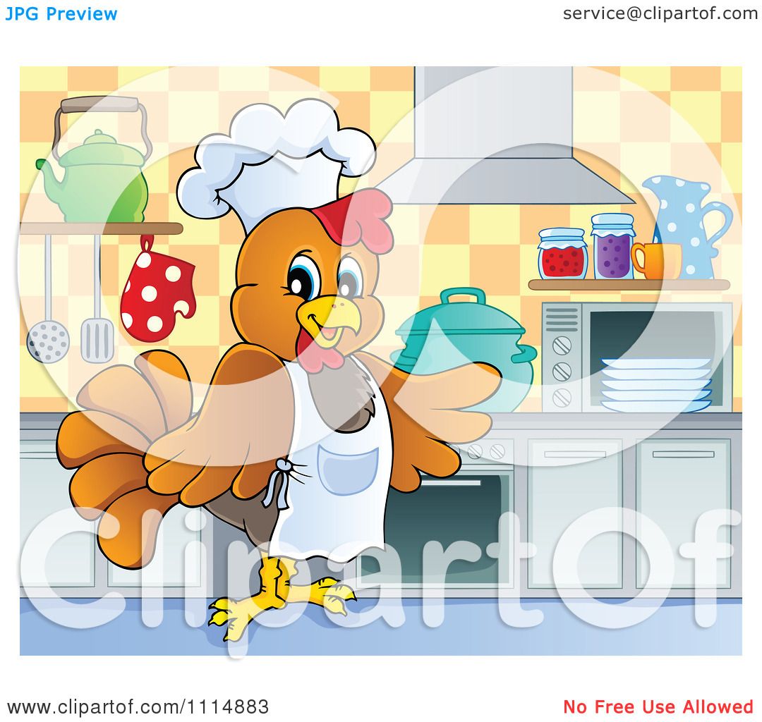chicken chef clipart - photo #49