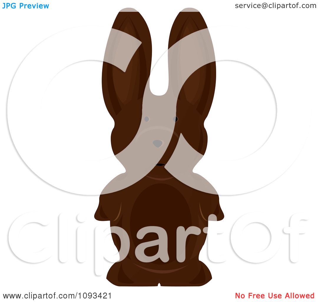 clipart chocolate easter bunny - photo #31